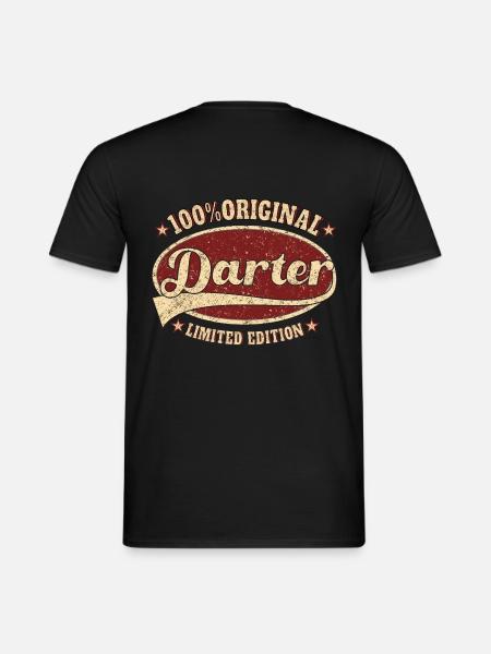 Darter 100% Original - Männer T-Shirt - Schwarz