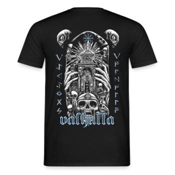 Viking Valhalla Runes Symboles - T-shirt homme - noir - Dos - AI Model Male 178 light (178cm)