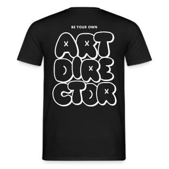 Be Your Own Art Director - Print Creative - Men's T-Shirt - black - Back - AI Model Male 178 light (178cm)
