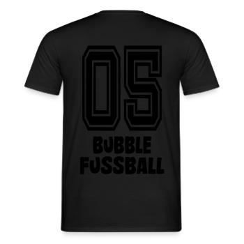 Ballon à bulles Soccer Bumperball 5 - T-shirt homme - noir - Dos - AI Model Male 178 light (178cm)