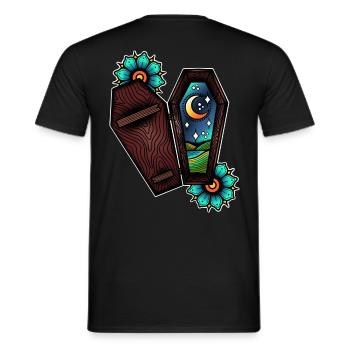 Ça va être tout noir - T-shirt homme - noir - Dos - AI Model Male 178 light (178cm)