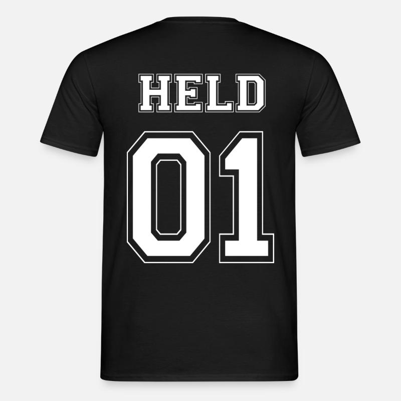HELD 01 - White Edition - Men's T-Shirt - black