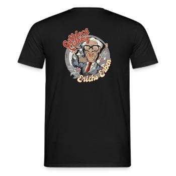 logo erichs erben - T-shirt homme - noir - Dos - AI Model Male 178 light (178cm)
