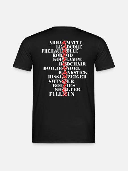 Karpfenangler Geschenk Karpfenklamotten Carp - Männer T-Shirt - Schwarz