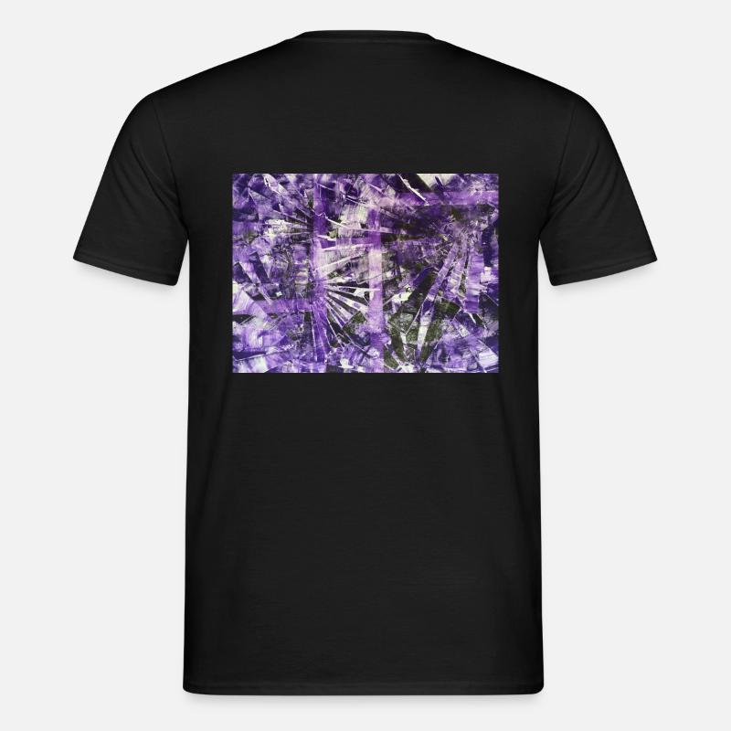Abstraction - Männer T-Shirt - Schwarz