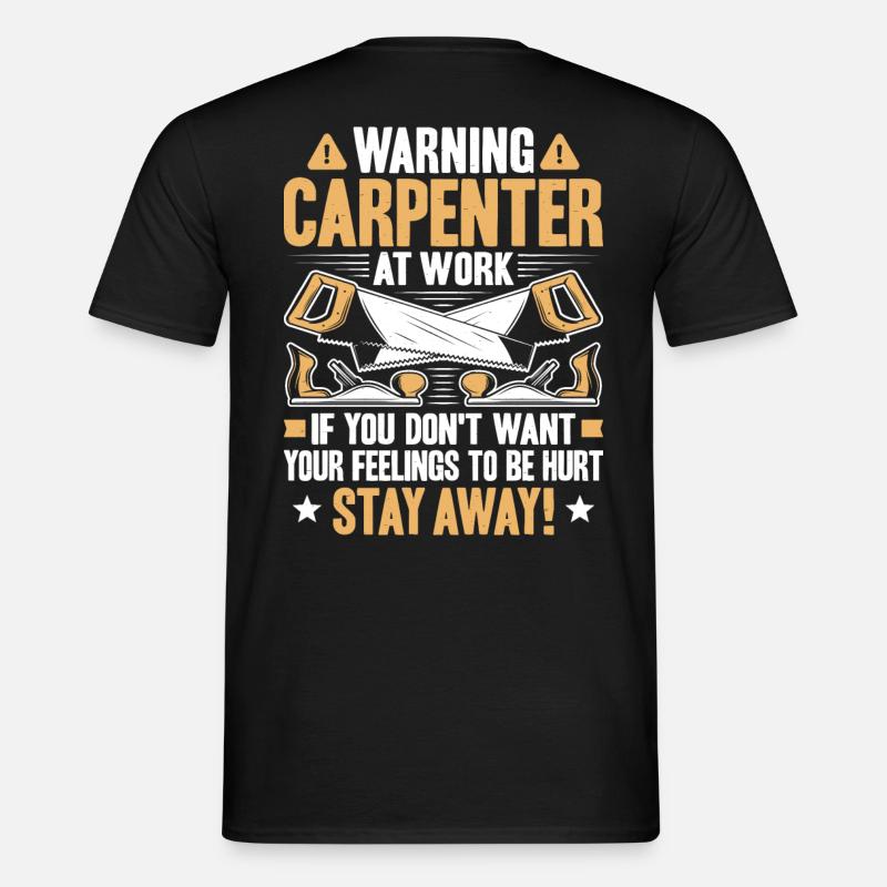 Carpenter Carpenter Carpentry Carpenter - Men’s T-shirt - black