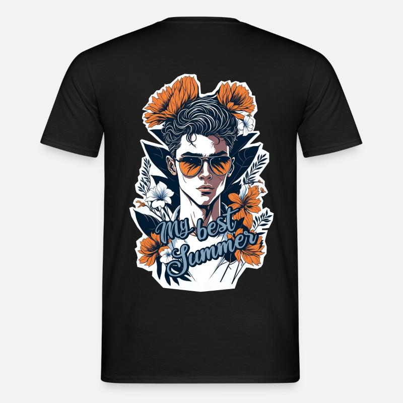 My best summer - Men’s T-shirt - black