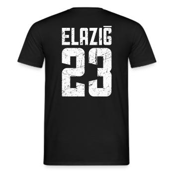 Elazig 23 Turkey Turkiye Gift Holiday TR Turk - Men's T-Shirt - black - Back - AI Model Male 178 light (178cm)