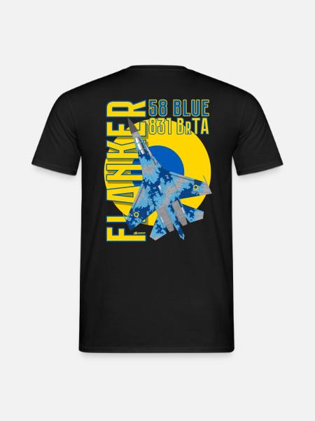 FLANKER UKRAINE - AS2010 - Men's T-Shirt - black