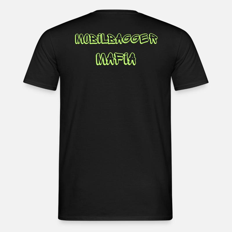 MobilBagger Mafia Original - Männer T-Shirt - Schwarz