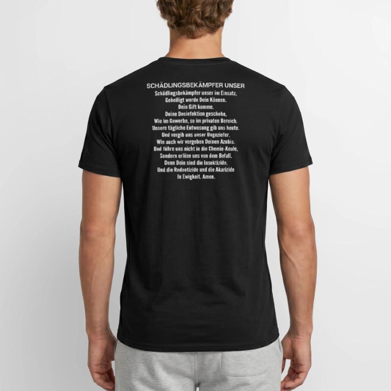 Schädlingsbekämpfer Kammerjäger Exterminator Männer T-Shirt