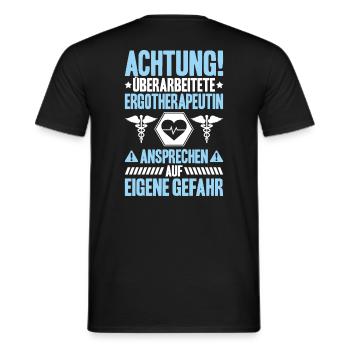 Ergotherapeut Ergotherapie Occupational Therapist - Männer T-Shirt - Schwarz - Hinten - AI Model Male 178 light (178cm)