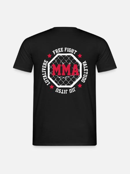 MMA - Männer T-Shirt - Schwarz