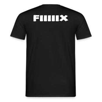 Jugendwort fix teen - Männer T-Shirt - Schwarz - Hinten - AI Model Male 178 light (178cm)