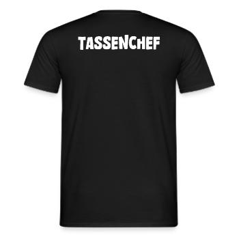 Machine à café - T-shirt homme - noir - Dos - AI Model Male 178 light (178cm)