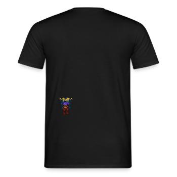 Kachina-Robot - Männer T-Shirt - Schwarz - Hinten - AI Model Male 178 light (178cm)
