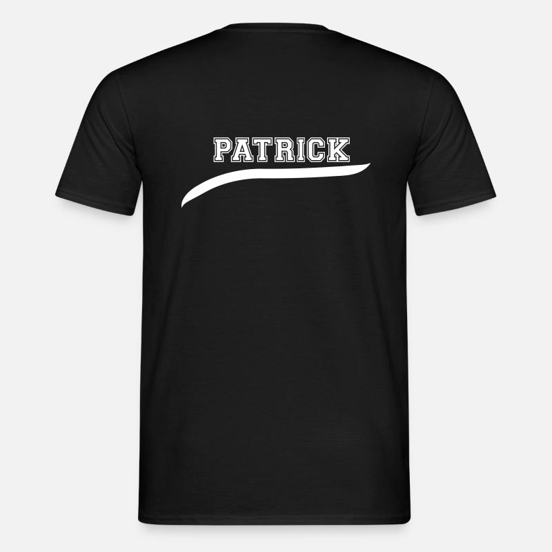 patrick_2 - Männer T-Shirt - Schwarz