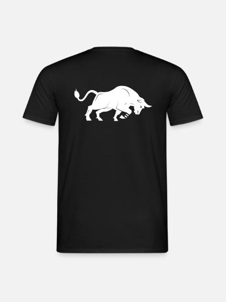 Bull Power - Männer T-Shirt - Schwarz