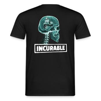 CADEAU SCOOTER INCURABLE X-RAY SCOOTER - T-shirt homme - noir - Dos - AI Model Male 178 light (178cm)
