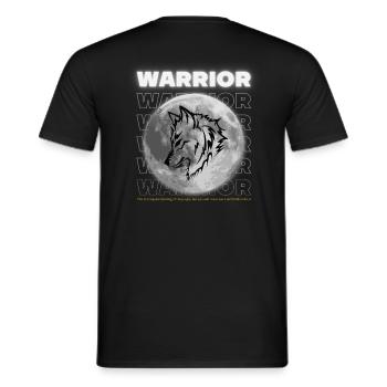 Guerrier - T-shirt homme - noir - Dos - AI Model Male 178 light (178cm)