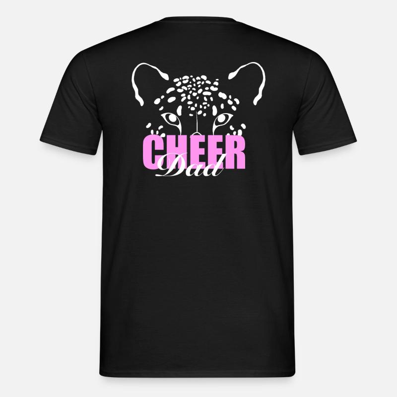Cheer Dad - Männer T-Shirt - Schwarz