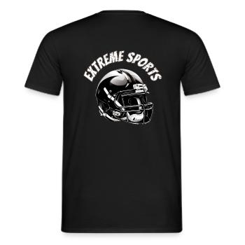 Extreme Sports - Männer T-Shirt - Schwarz - Hinten - AI Model Male 178 light (178cm)