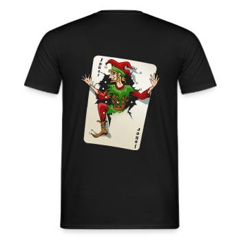 JOKER - T-shirt homme - noir - Dos - AI Model Male 178 light (178cm)