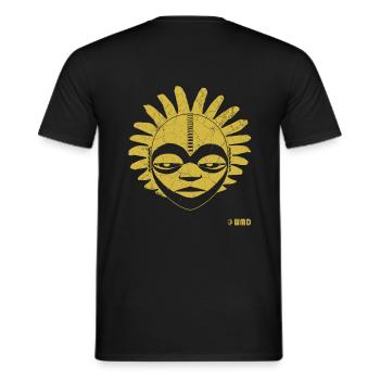 Yaoundé - Yellow - T-shirt homme - noir - Dos - AI Model Male 178 light (178cm)