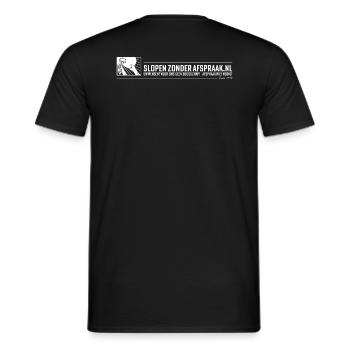 DIY shirt Shirt DIY - Demolition Without Appointment - Men's T-Shirt - black - Back - AI Model Male 178 light (178cm)