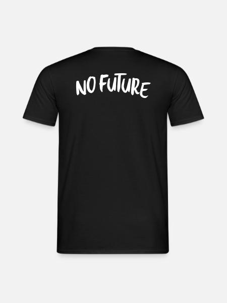 No Future - Männer T-Shirt - Schwarz