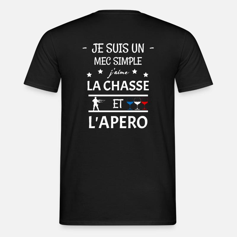 Jagd - Männer T-Shirt - Schwarz