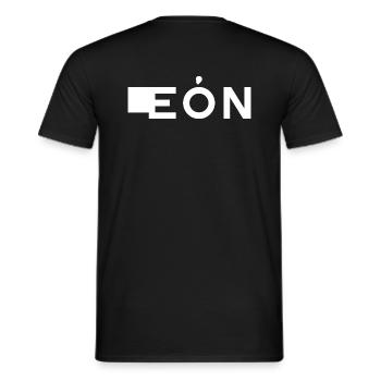 LEÓN – Castille-et-León – Espagne - T-shirt homme - noir - Dos - AI Model Male 178 light (178cm)