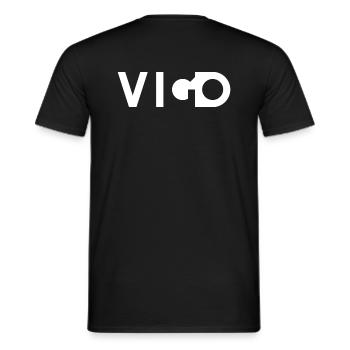 VIGO – Pontevedra – Galice – Espagne - T-shirt homme - noir - Dos - AI Model Male 178 light (178cm)
