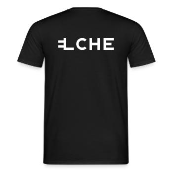 ELCHE (Elx) – Alicante – Valence – Espagne - T-shirt homme - noir - Dos - AI Model Male 178 light (178cm)