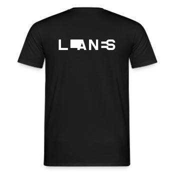 LLANES – Asturies – Espagne - T-shirt homme - noir - Dos - AI Model Male 178 light (178cm)