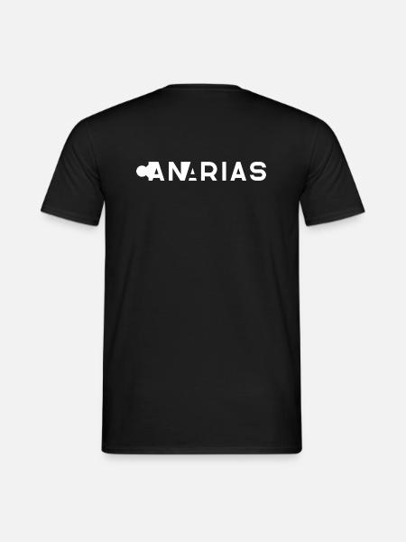 CANARIAS (Îles Canaries) – Espagne - T-shirt homme - noir