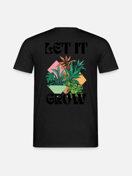 Laissez-le pousser - Plantes - T-shirt homme - noir