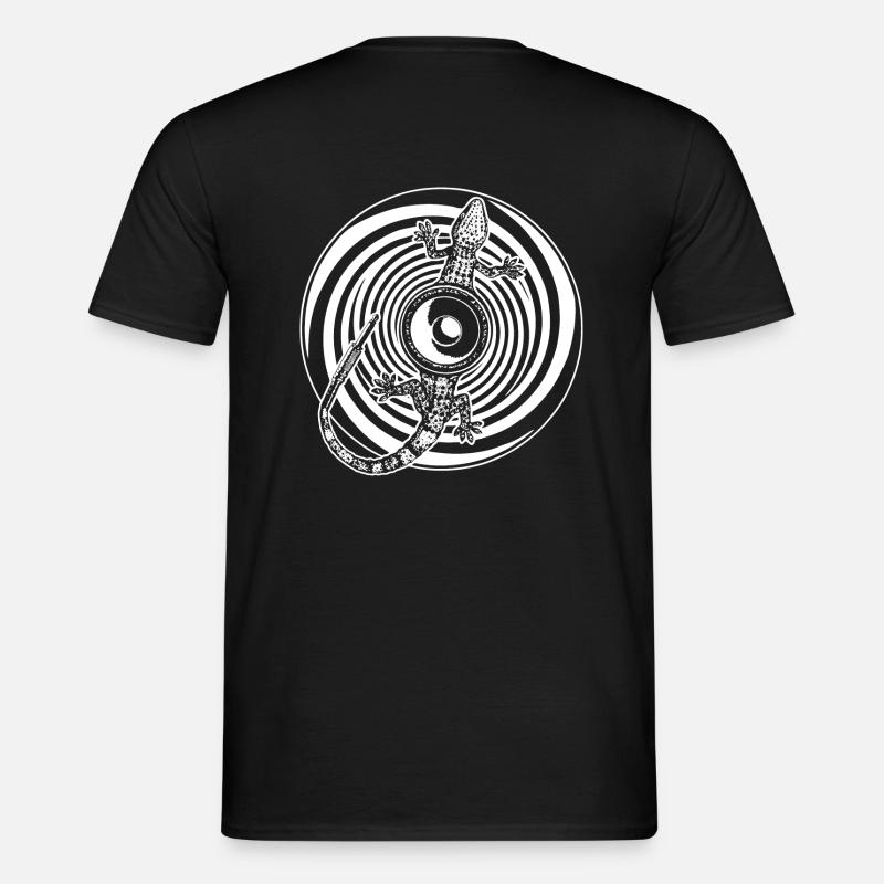 Gecko Tekno 23 Speaker back - Men’s T-shirt - black