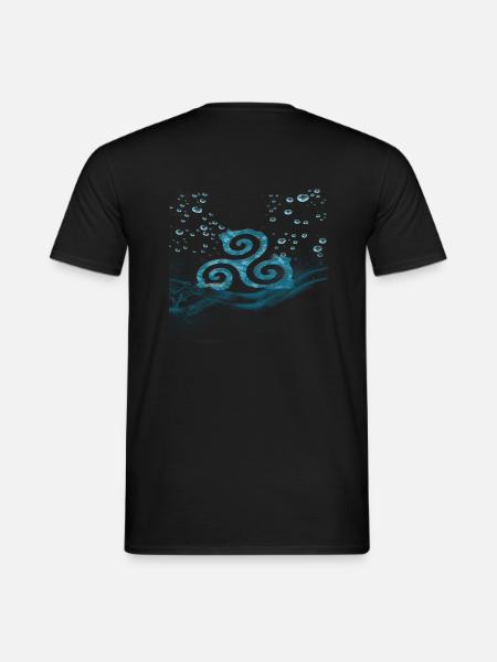 triskell-eau - T-shirt homme - noir