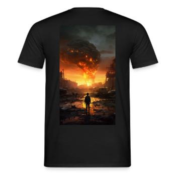 Apocalypse - T-shirt homme - noir - Dos - AI Model Male 178 light (178cm)