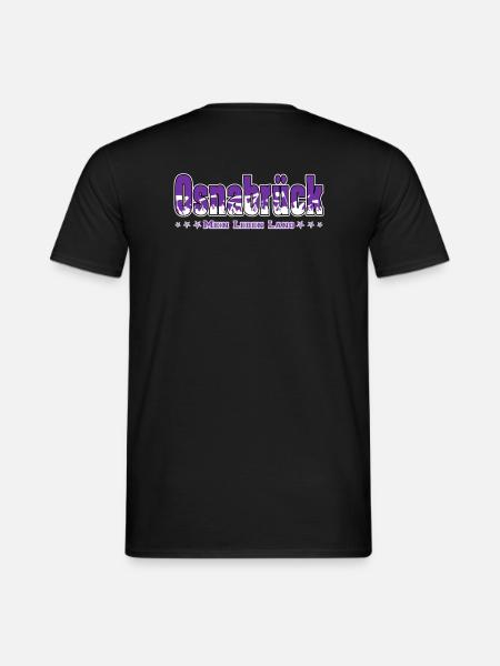 Osnabrück Fussball Fans Mein Leben Lang - Männer T-Shirt - Schwarz
