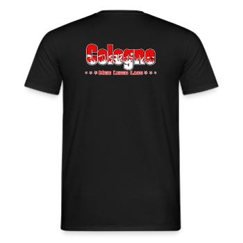 Cologne Fussball Fans Mein Leben Lang - Männer T-Shirt - Schwarz - Hinten - AI Model Male 178 light (178cm)