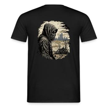 Ashes and Dust: The World Beyond - Men's T-Shirt - black - Back - AI Model Male 178 light (178cm)