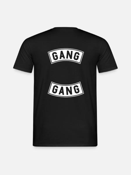 Gang-Gang Banner - Men's T-Shirt - black