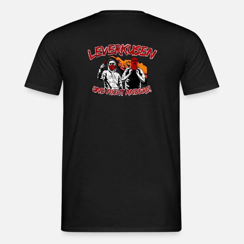 Leverkusen und nicht anders UPDATE - Männer T-Shirt - Schwarz