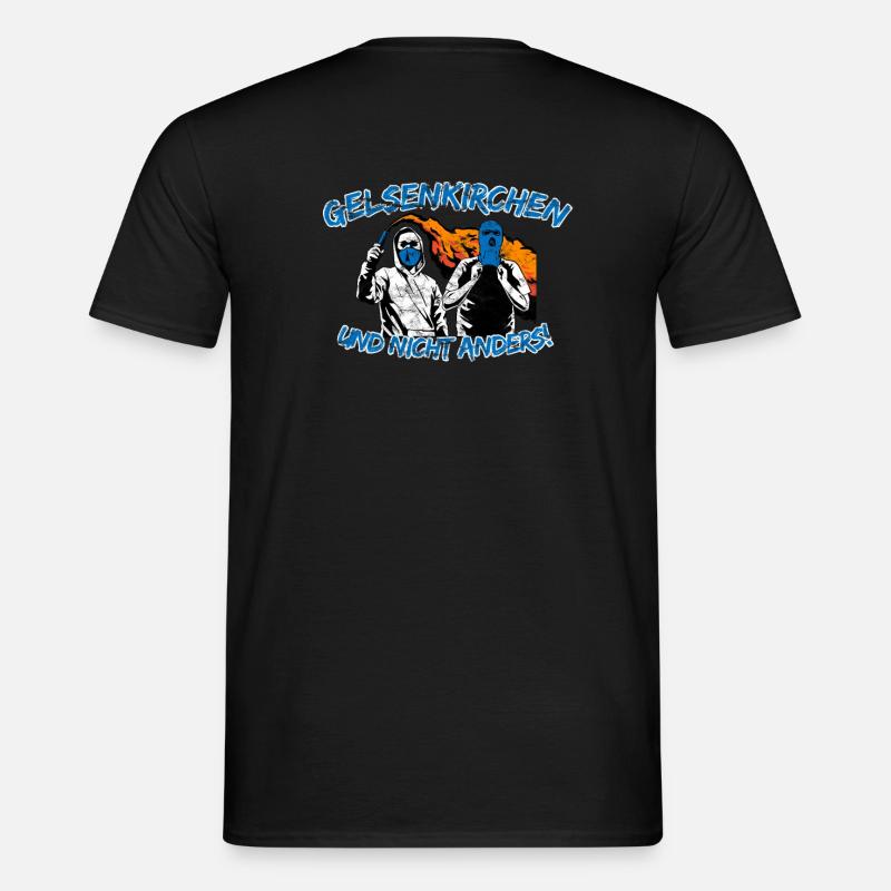 Gelsenkirchen und nicht anders UPDATE - Männer T-Shirt - Schwarz