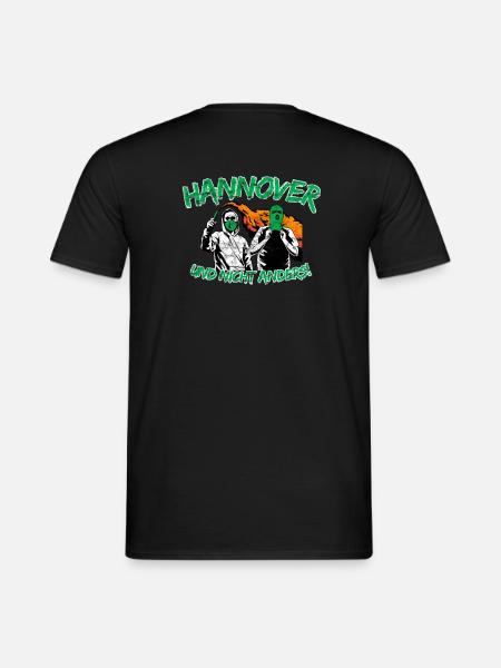 Hannover und nicht anders UPDATE - Männer T-Shirt - Schwarz