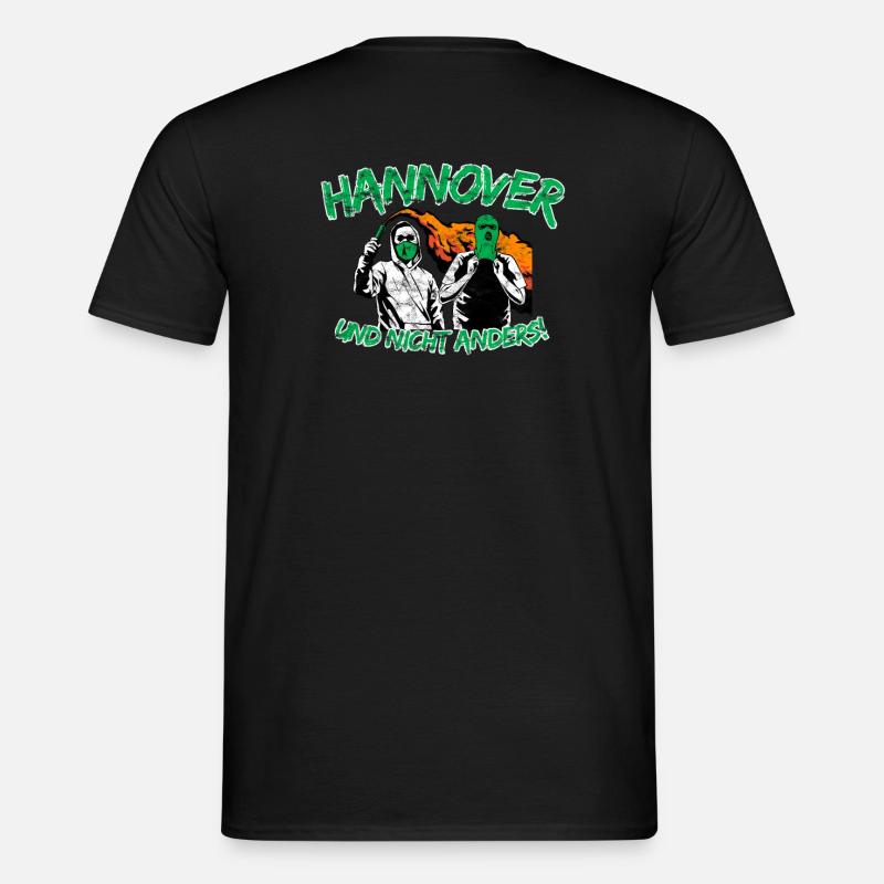 Hannover und nicht anders UPDATE - Männer T-Shirt - Schwarz