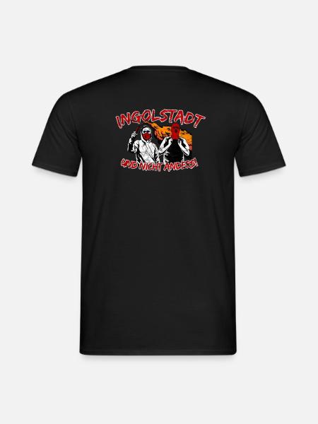 Ingolstadt und nicht anders UPDATE - Männer T-Shirt - Schwarz