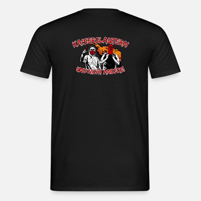 Kaiserslautern und nicht anders UPDATE - Männer T-Shirt - Schwarz
